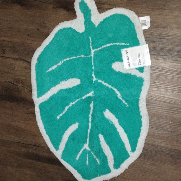Marmalade leaf bath rug - Picture 2 of 8